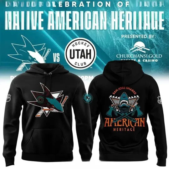 San Jose Sharks Native American Heritage Edition Hoodie