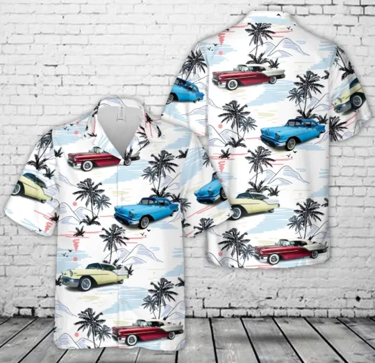 Discover 1957 Oldsmobile Super 88 Hawaiian Shirt