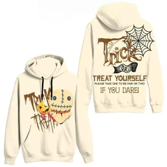 Discover Halloween Trick or Treat 3D Hoodie