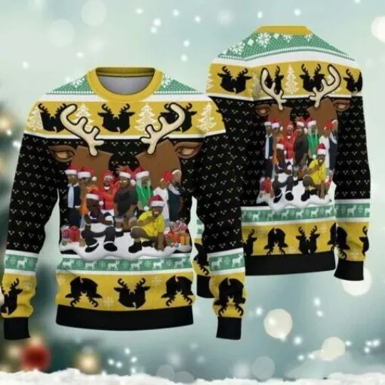 Discover Wu-Tang Clan Ugly Christmas Sweater Gift For Fans Holiday Gift