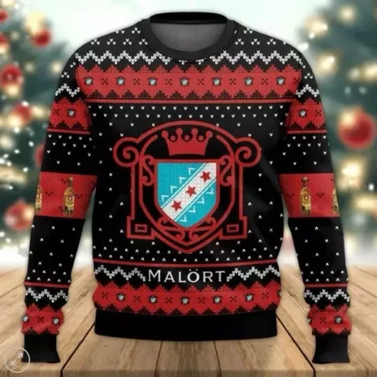 Discover Malort Drink Ugly Christmas Sweater Christmas Holiday Sweater 3d GLC056481
