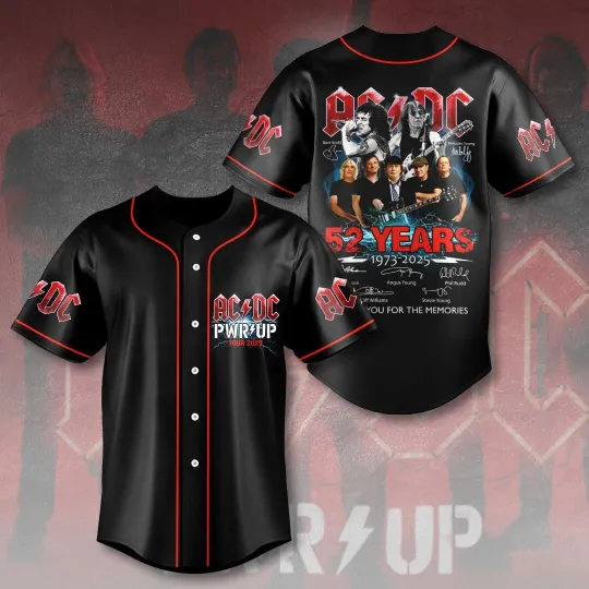 Discover AC-DC Baseball Jersey
