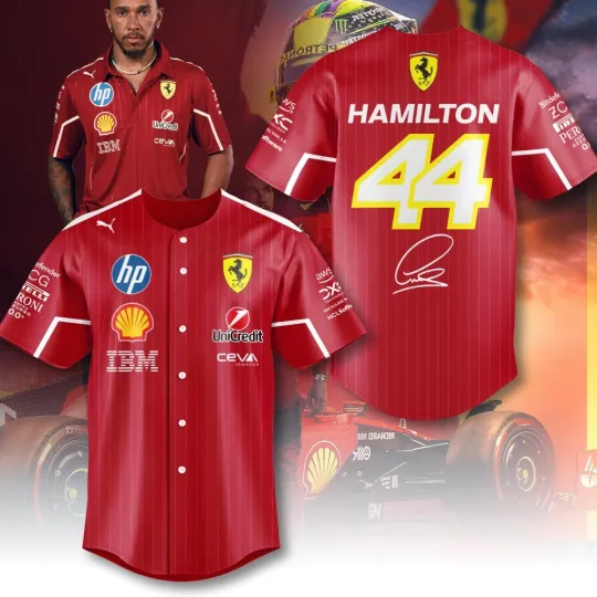 Discover Lewis Hamilton Baseball Jersey