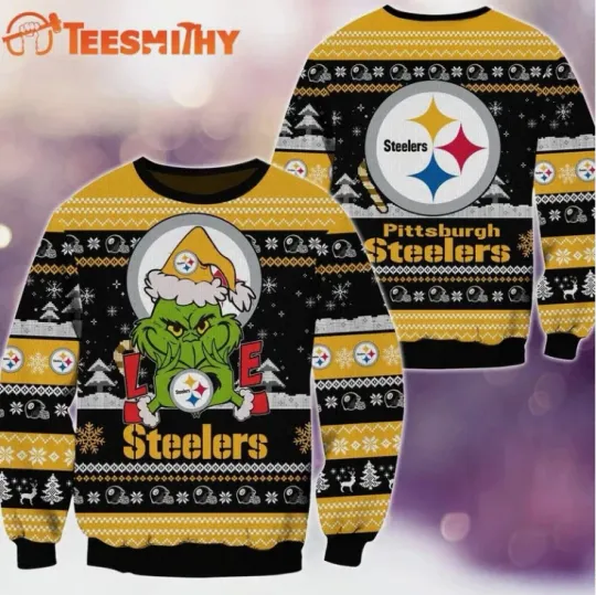 Discover Steeler funny character Limited Ugly Christmas Sweater Gift For Christmas