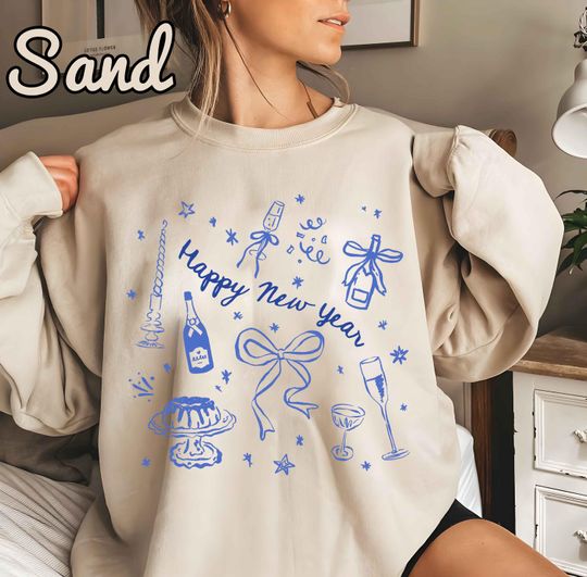 Discover Happy New Years Sweatshirts: 2026 Holiday Party Sweatshirt