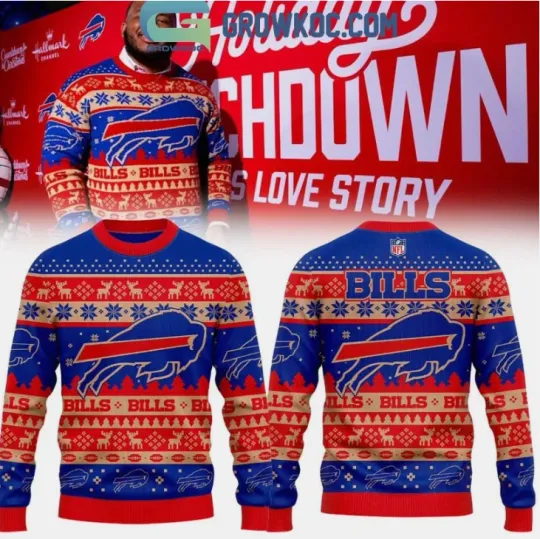 Discover Buffalo Holiday Christmas Ugly Sweater Gift For Christmas