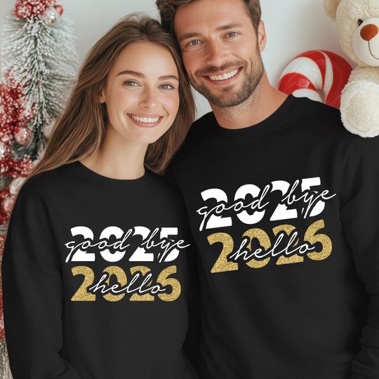Discover Goodbye 2025 Hello 2026 Sweatshirt, New Year Party, Happy New Year 2026 Kids Sweatshirt, Holiday 2026