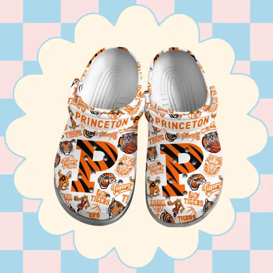 Discover Breathable White Sandals Prin.ce.tonTi.gers  Sport Clogs