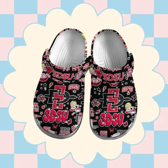Discover S.D.S.U SanDiegoState Aztecs Sport Clogs