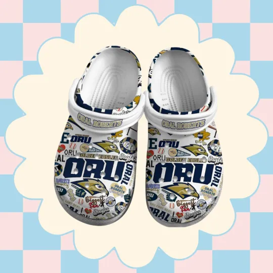 Discover Oral Roberts Sport White Clogs