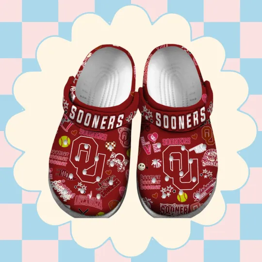 Discover Oklahoma Sooners Champions Clogs Shoes