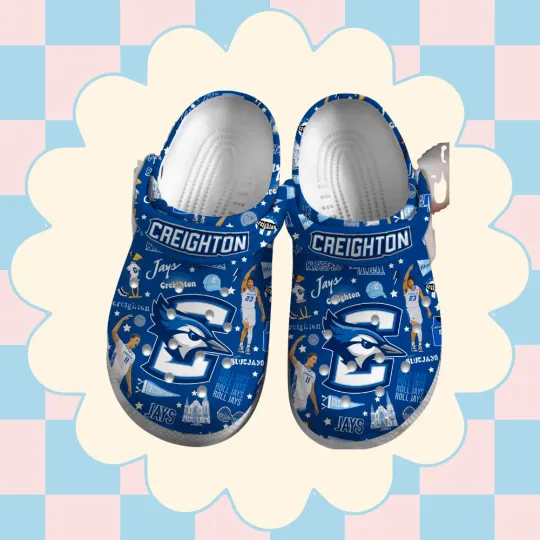 Discover Creighton Bluejays NCAA Sport Clogs Shoes