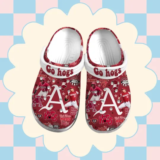 Discover Arkansas Razorbacks Sport Clogs Shoes