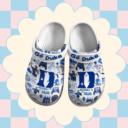 Discover Fashionable Duke Blue Devils  Sport Clogs For Fans