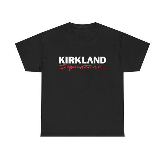 Discover Kirkland Signature Shirt  Funny Costco Parody Tee, Unisex Graphic Shirt, Gift for Him or Her