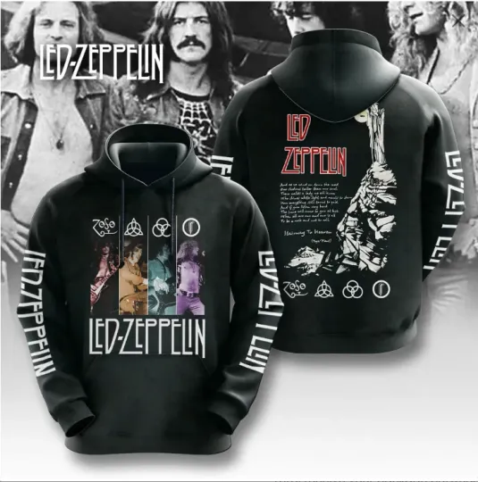 Discover LED ZPELIN 3D Hoodie new new cute