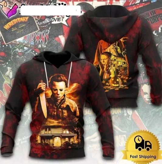 Discover Michael Myers Returns On Halloween Night Hoodie 3D AOP GLC057912