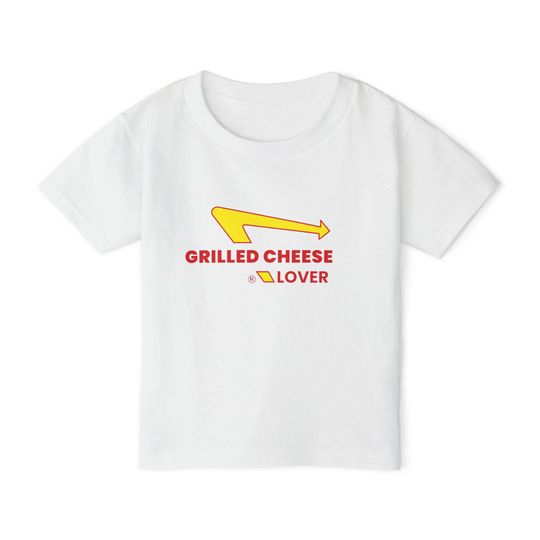 Discover In N Out Grilled Cheese Lover Toddler T-shirt | Kids Cheese Graphic Tee