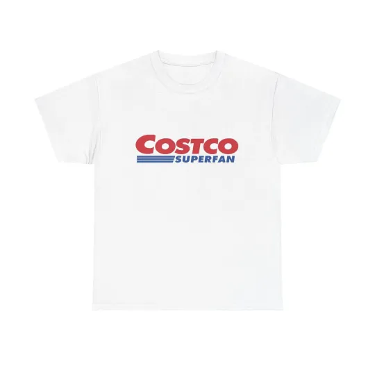Discover Costco Superfan Funny Graphic T Shirt Adult NEW