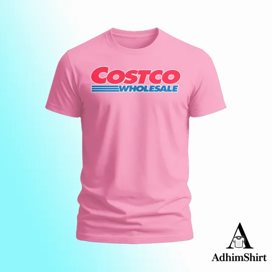Discover Costco Wholesale Logo FUNNY T-SHIRT S-5XL USA many colors