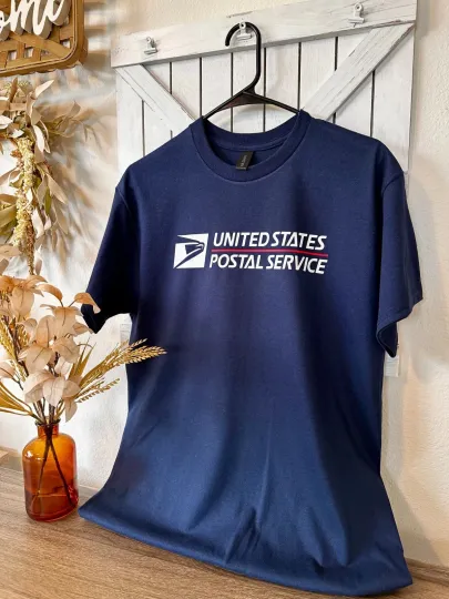 Discover Customized Postal Service Mailman T-shirt Size XL