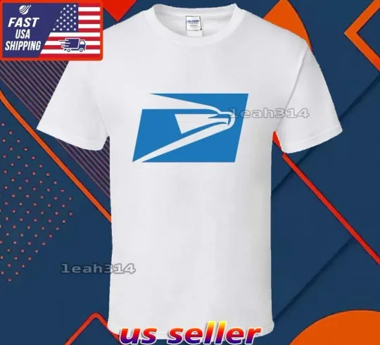 Discover New Shirt Postal Service Logo T-Shirt Funny American Usa Unisex Size S-5XL