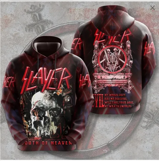 Discover Slayer 3D hoodie All Over Print new new