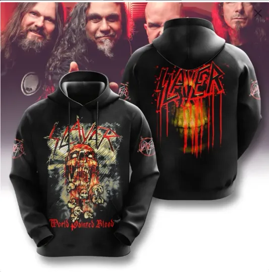 Discover Slayer 2025 3D hoodie new hoodie