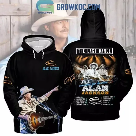 Alan Jackson The Last Dance One More For The Road 3D Hoodie GLC054027