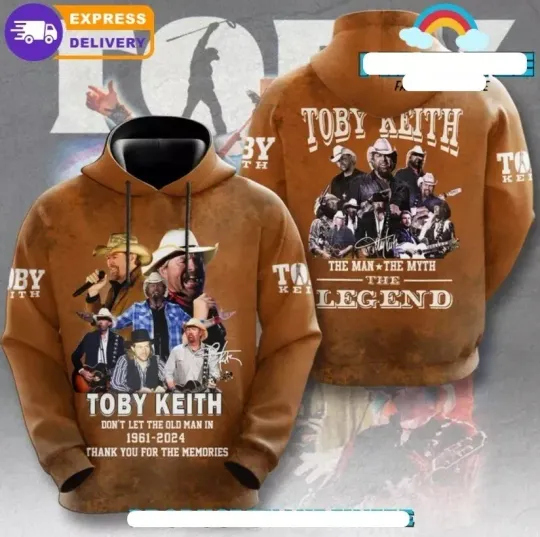 Toby Keith The Legend Hoodie 3D GLC053364