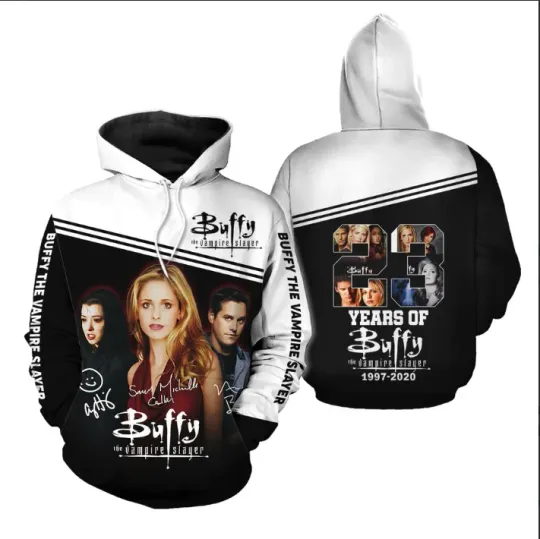 Discover Buffy the Vampire Slayer 3D Hoodie