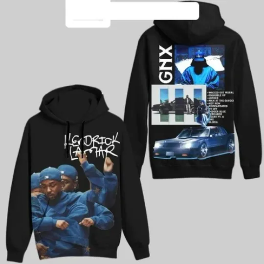 Kendrick Lamar GNX Wacced Out Murals Hoodie 3D GLC069243