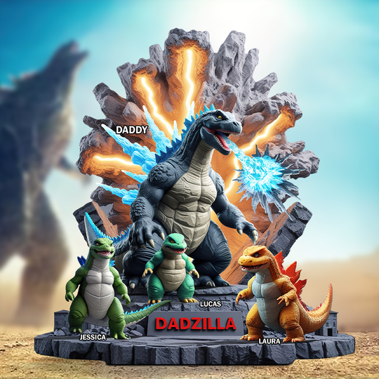 Discover Majestic Dad Acrylic Plaque - Personalized Gift For Father