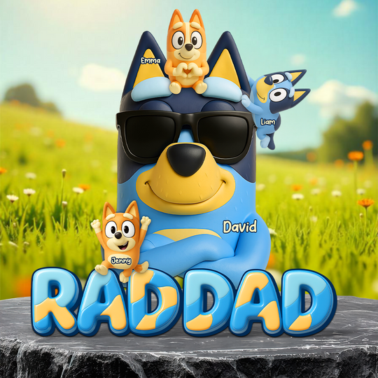 Discover Dog Dad Plaque - Personalized Gifts For Dad