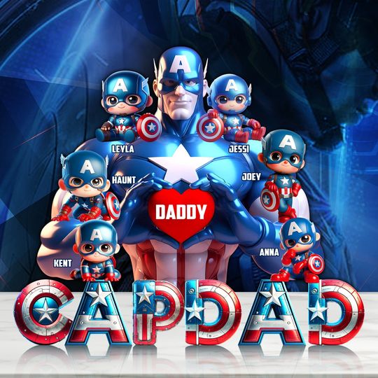 Discover Shield Hero Dad Acrylic Plaque - Personalized Gifts For Father