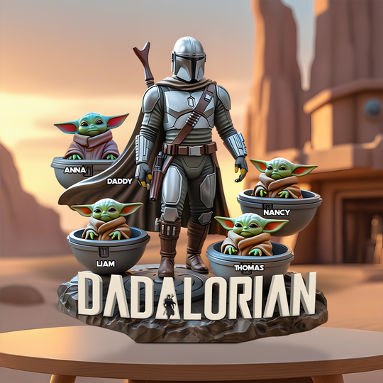 Discover Personalized Gifts For Dad Plaque, Best Dad In The Galaxy