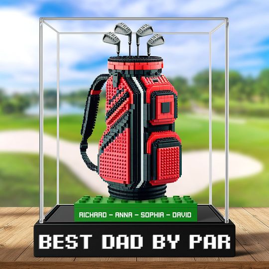 Discover Golf Dad Acrylic Plaque - Personalized Gifts For Dad
