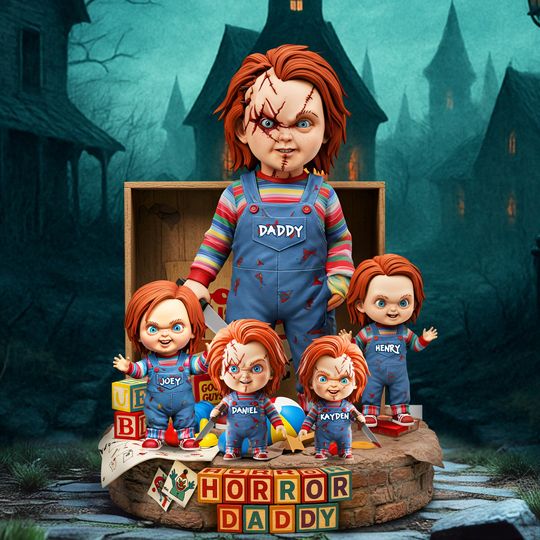 Discover Horror Dad Plaque - Personalized Gifts For Dad