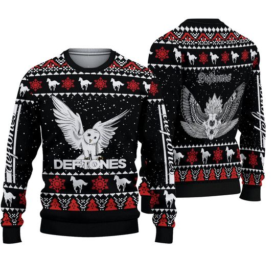 Deftone Ugly Christmas Sweater Gift For Men And Women Unisex All Size