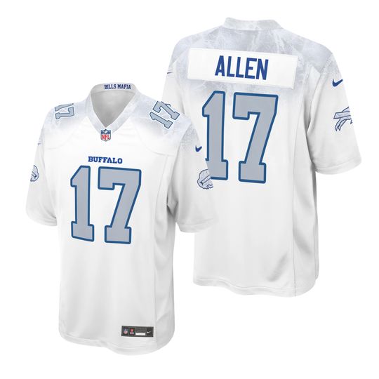 Men's Josh Allen Bills #17 2025 Rivalry Series Football Jersey
