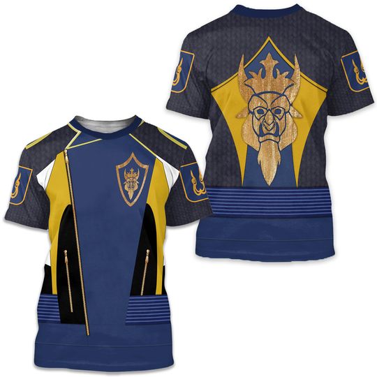 Ben Descendants Halloween Cosplay 3D Tshirt, Descendants Characters Cosplay Halloween Hoodie Sweater 3D, Halloween Costume Sweater