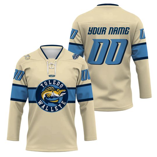 Personalized Toledo Walleye Heritage Night Hockey Shirt Men's Fan Gear Gift