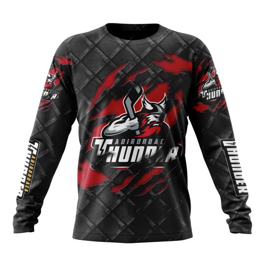 Personalized Adirondack Thunder Sweater Special Black Metal Design