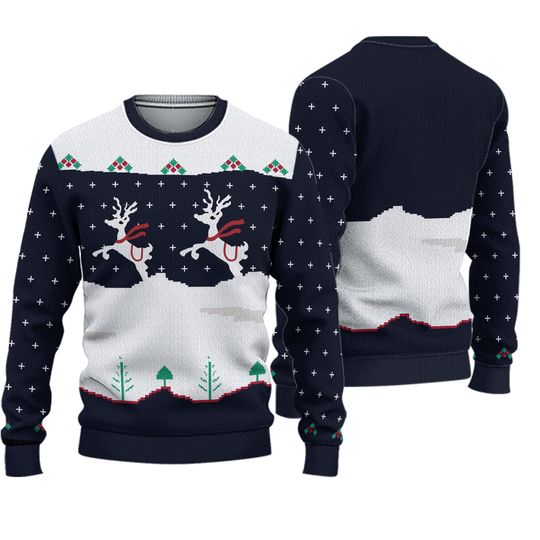 STEP BROTHERS Dale Doback Ugly Christmas Sweater JOHN C REILLY Xmas WILL FERRELL