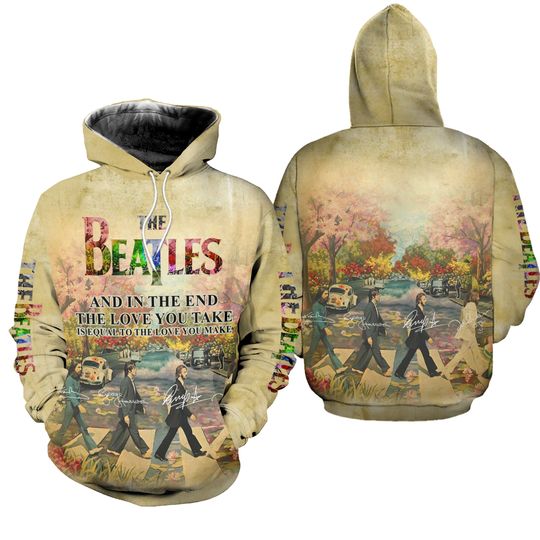 The Beatles hoodie And In The Hoodie 3d - all printed Gift Christmas For Family
