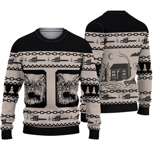 Evil Dead Ugly Christmas Sweater BAL0MIOO