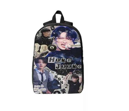 Ateez Kpop Music Band Backpack for Kids
