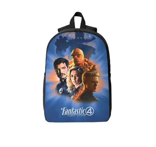 The Fantastic Four: First Steps 2025 Movie Backpack, Back to School, 100 Days of School Gift