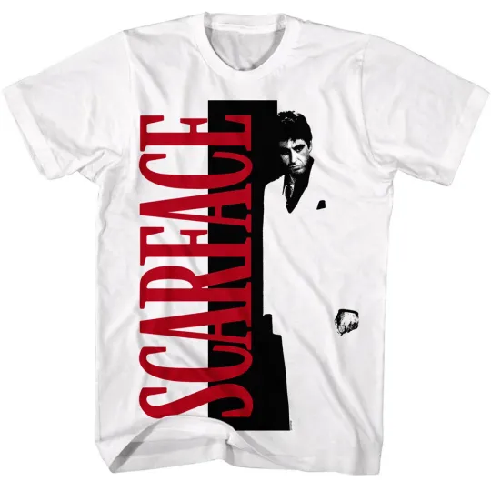 Scarface Movie Poster Reissue Men's T-Shirt Tony Montana Gangster Shirt
