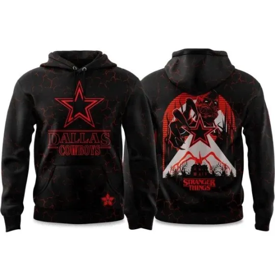 2025 Cowboys x Stranger Things 5 Hoodie